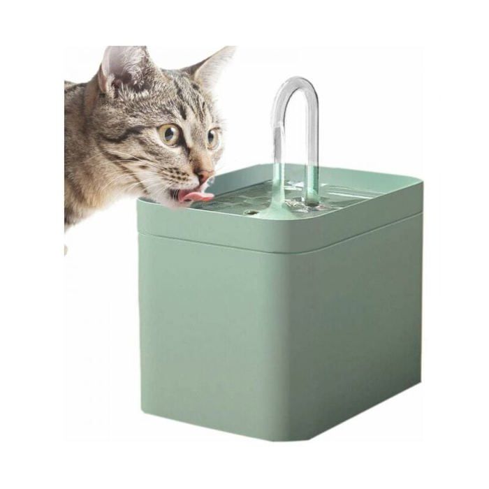 Meilleurs prix pour Fontaine À Eau pour Chat Ultra Silencieuse 1.5 L Fontaine A Eau Chat sans Fil Chat Fontaine deau pour Animaux De Comp Étiquette