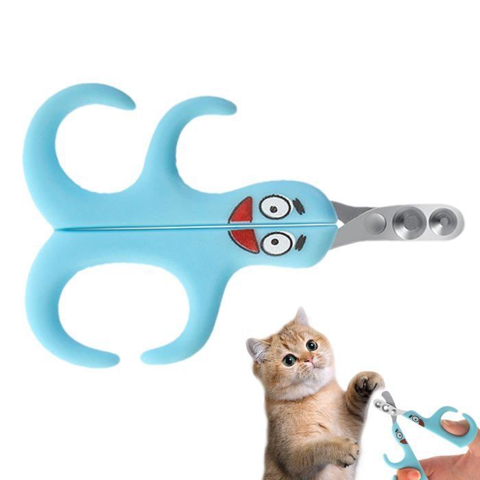 Coupe-Ongles pour Animaux de CompagnieCoupe-Ongles Professionnel Outils de toilettage sûrs Coupe-Onglesbleu YYV