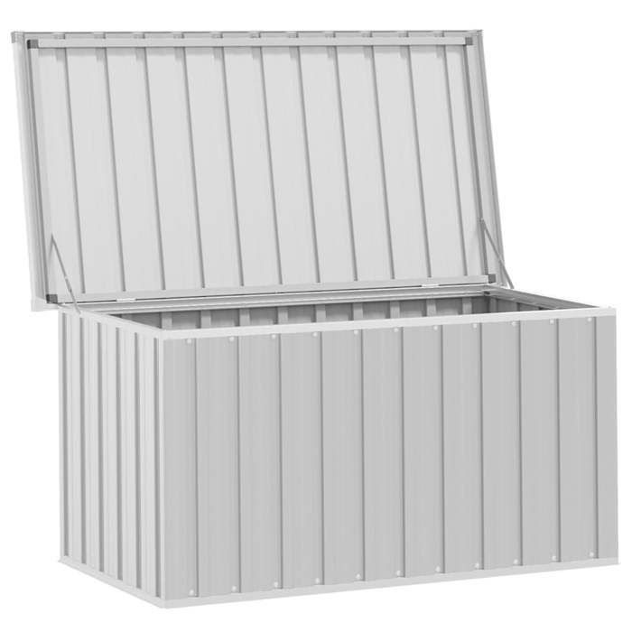 Sale 2026 Coffre de rangement de jardin - BURKE - grande espace - Gris 129x67x65 cm - CC219