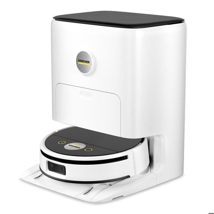 Aspirateur robot laveur KARCHER RVF7 confort EXTRA aspirelavesèche tous type de sols station vidange liquidepoussière 160m²