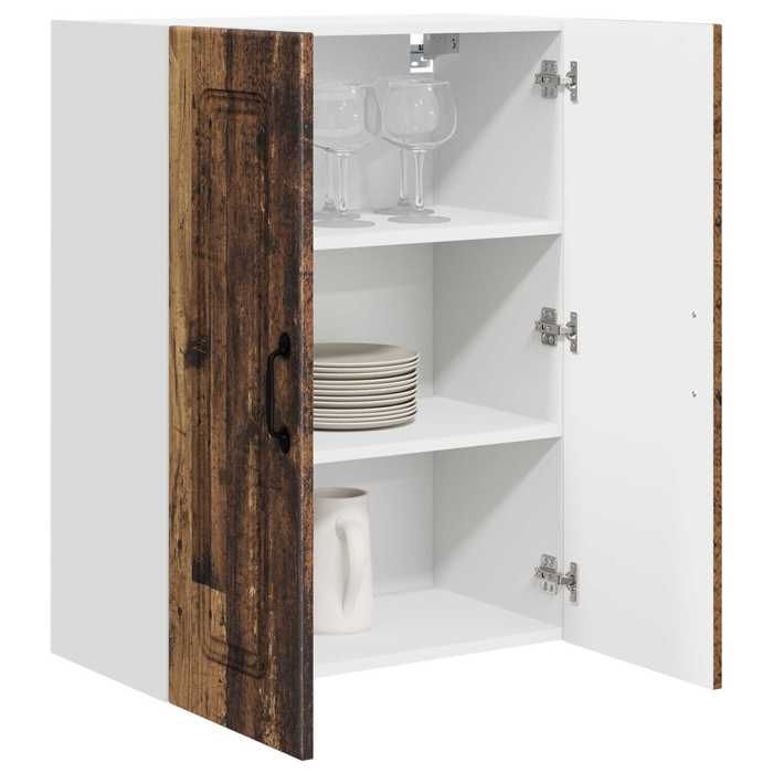 Sarazyj®Armoire de Salle à manger/sideboard - Marron Cabinet de cuisine Kalmar - Bois Ancien - 60 x 31 x 80 cm - 16110