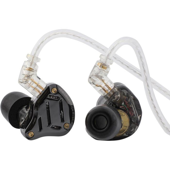 Écouteurs In-Ear Linsoul KZ ZS10 Pro 2 Hybrides 1DD+4BA Commutateur 4 niveaux