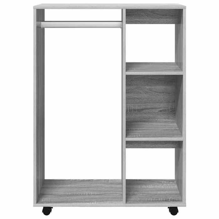 Stable&Durable - Gris - Garde-robe - Sonoma gris 80x40x110 cm - bois dingénierie - Armoire penderie HS864545958
