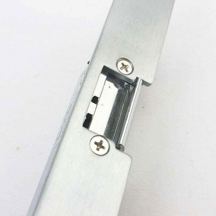 Gâche électrique à encastrer pour porte ou portillon - Ouverture gauche ou droite - Sans passage de serrure - 1 pièce