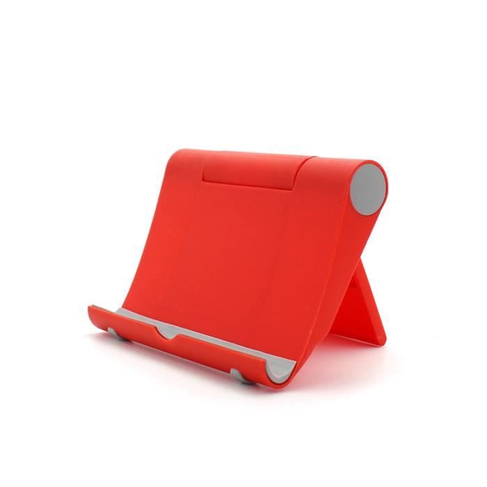 Support Tablette En Bambou Réglable - Pliable, Pour Appareils 4 à 13 Pouces (iPad, IPhone, Kindle...)