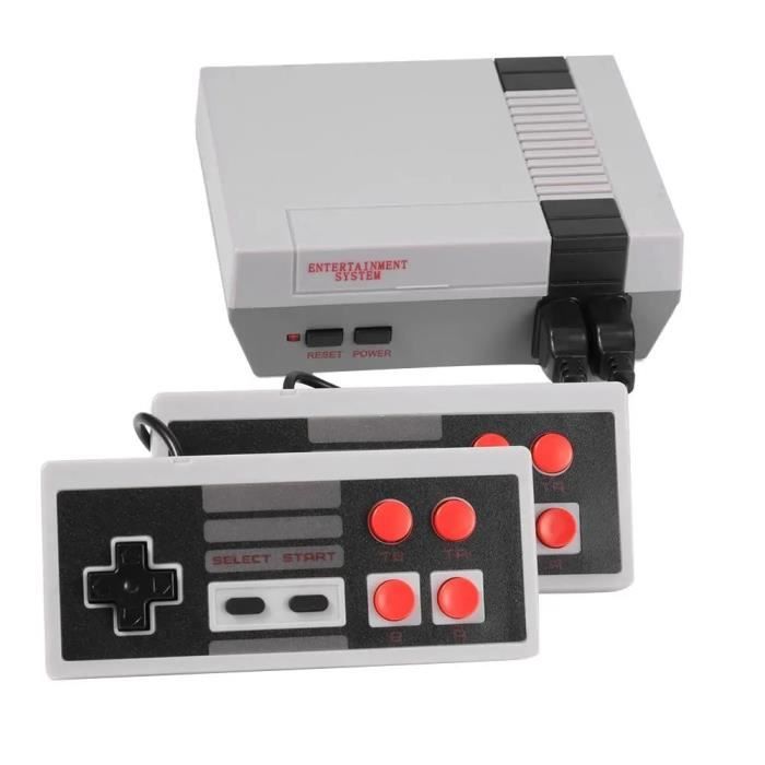 Mini Console Rétro 8 Bits - 620 Jeux Intégrés - PAL/NTSC - Modèle NES - Neuve