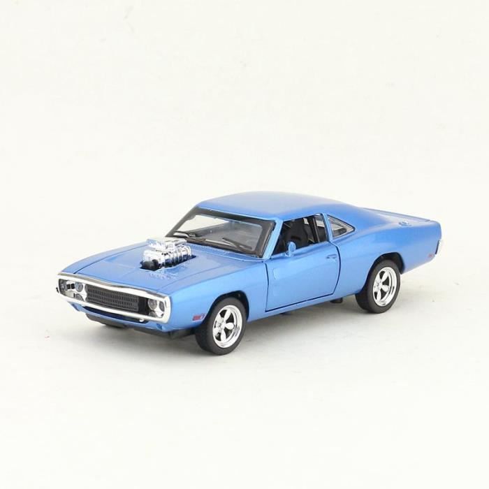 Modèle De Voiture Chevrolet Corvette 1970 Bleue - Échelle 1:24 Maisto - Moulé Sous Pression Neuf En Boîte