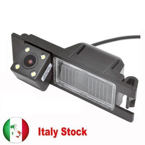 Caméra de recul HD CCD pour voiture caméra de recul avec 4 LED pour ...