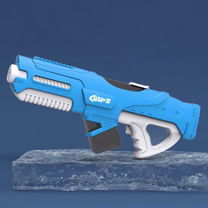 Pistolet à Eau électrique Automatique – Puissant, Portée Jusqu'à 32 Pieds – Réservoir 434CC+58CC, Recharge USB – Pour Enfants Et Adultes