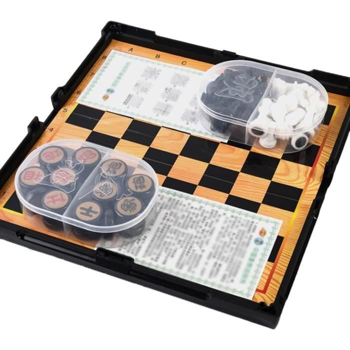 Superbe jeu d'échec chinois dans coffret – Chine - 2e - Catawiki