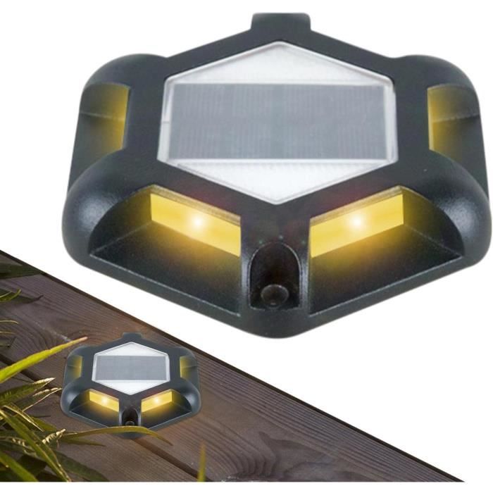 Lampes Solaires Pour Escalier,12/16 Pack Lampes Solaires Pour Escalier 12 16 Pack Terrasse Lampes Cl Ture Lampes Led Chemin Et Escalier Jardin 16 Lumi Res Blanches De Coquille Noire