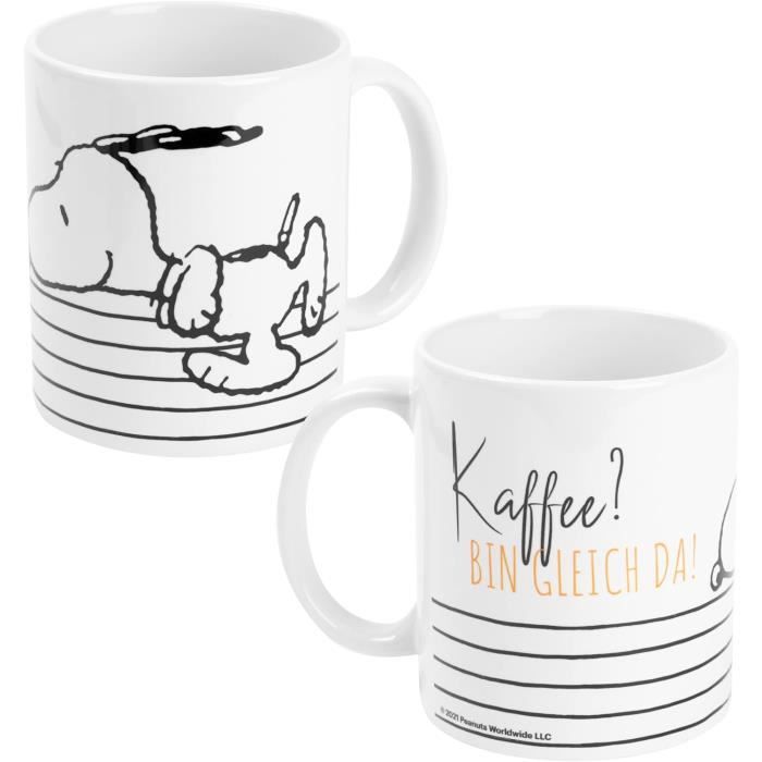 Mug - SNOOPY - Snoopy Peanuts - 320ml - Céramique - Compatible lave-vaisselle - Maison