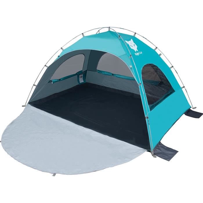 Yello Wb064 Brise-Vent 4 pôles, abri de Plage, 1,2 m Unisexe, Multicolore, 120 x 224 cm