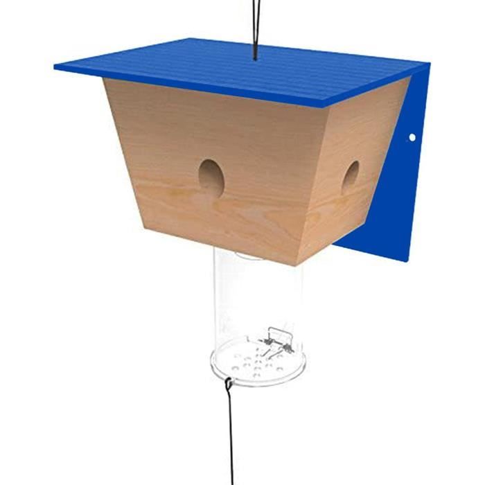 Piège à Abeilles Charpentières En Bois - Design Cabane, Capture Naturelle - Pour Jardin, Terrasse, Toit - Protection Sans Produits Chimiques