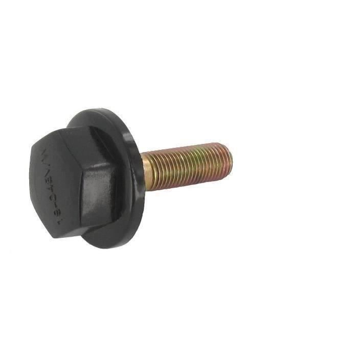 Boulon de Lame isolé adaptable pour Castelgarden - L : 35mm, Ø : 3/8- 24UNF
