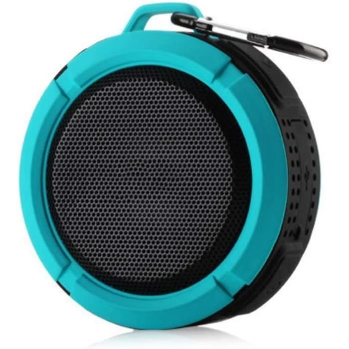 Enceinte Douche Bluetoth, Enceinte Bluetoth 5.0 Portables étanche IP7