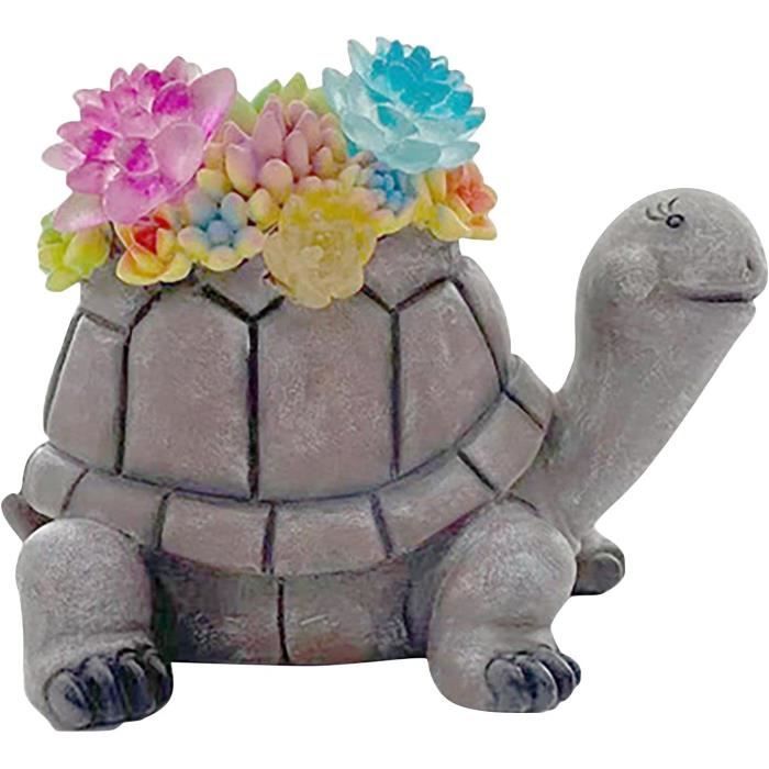 Figurine Chiot Déco Jardin Résine – Ornement Mignon Pour Extérieur/Intérieur, Vert, Neuf