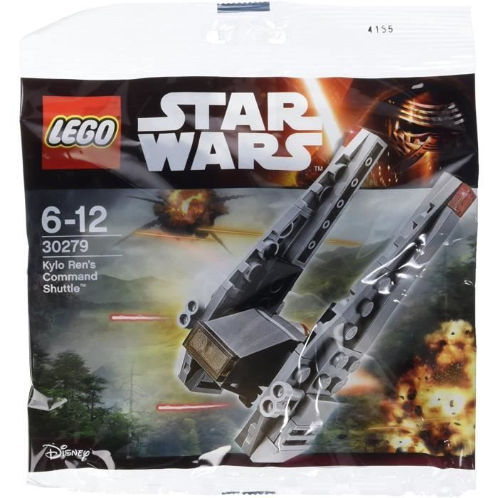Jeu de construction LEGO - Star Wars - Kylo Ren's Command Shuttle - 84 pièces - Noir