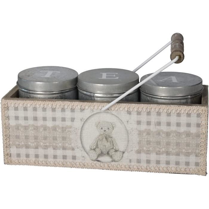 Boîte Métal Forme Maison Multicolore - TBE - 14x12.5x8 Cm