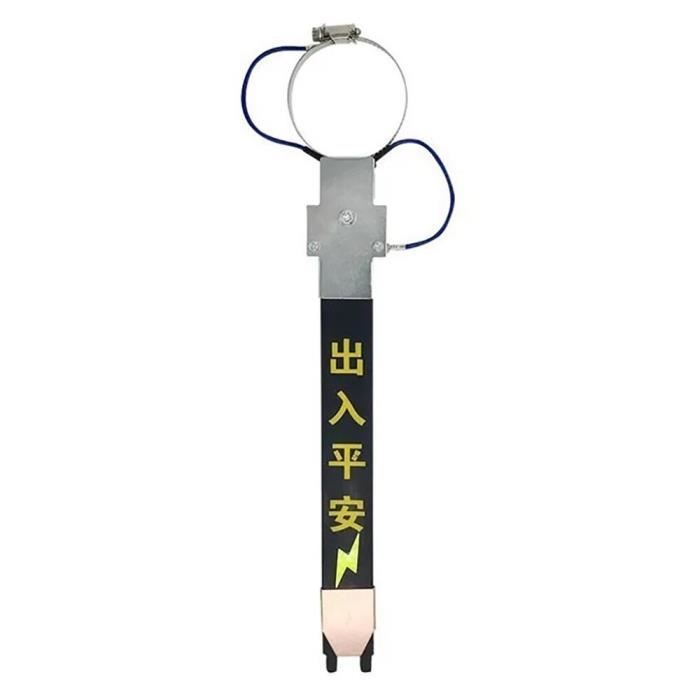 Bande Antistatique Voiture PUAK523 - Élimine L'Électricité Statique - 30-38cm Noir