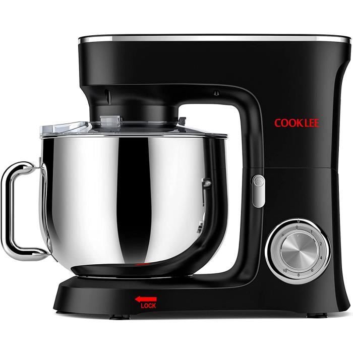 Robot Culinaire Multifonction 1500W 2,5L Avec Blender 2L - Hachoir, Mixeur, Râpe, Broyeur (8 En 1) - 9