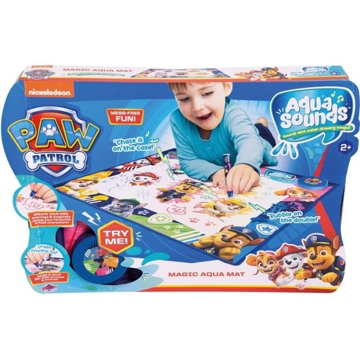 Jeux éducatifs - Pat Patrouille - Tapis aquasound - Émet des sons - À partir de 3 ans - Intérieur