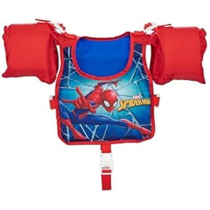 Bestway Gilet avec Brassards Spiderman