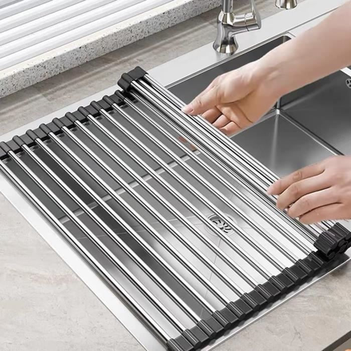 égouttoir Vaisselle Pliable Égouttoir Vaisselle Pliable UNOLIGA - Bec Pivotant Pour Camping-car Et Maison Camping Accessoires