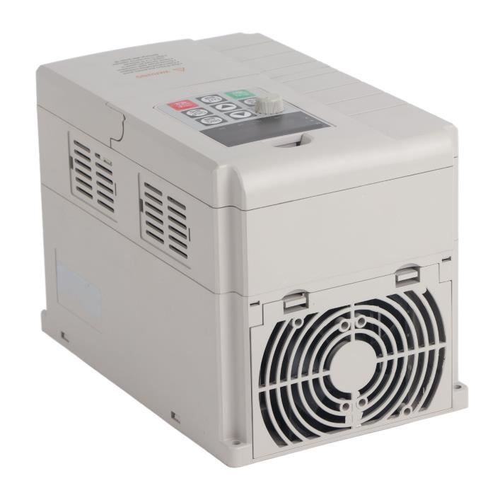 BuyWeek Variateur De Fréquence 380 VAC 1,5 KW Triphasé Universel à Fréquence Variable VFD Contrôleur De Vitesse Convertisseur Onduleur Pour Moteur AC Triphasé