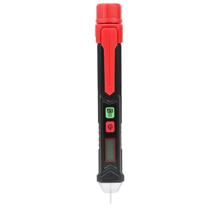 Stylo Testeur électrique 2 En 1 - Tournevis Et Détecteur De Tension - Acier Chrome Vanadium - Capuchon De Protection - Bleu