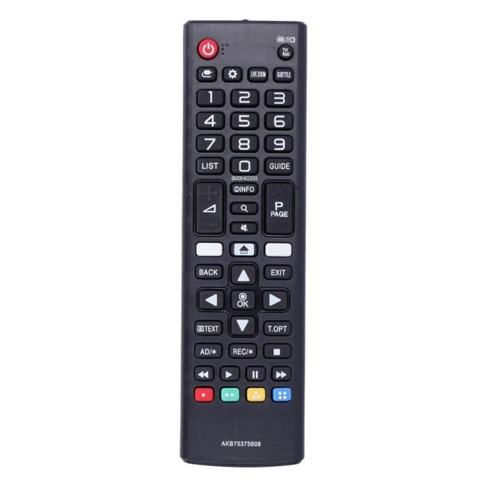 Télécommande De Remplacement Pour LG TV | 42LF2510-ZB | 42LG2100 | 42LG2100-ZA | 42LH2000 | 42LH2000-ZA | 42LH200H | 42LH2010 | 42LH2010-ZB | 42LH201C