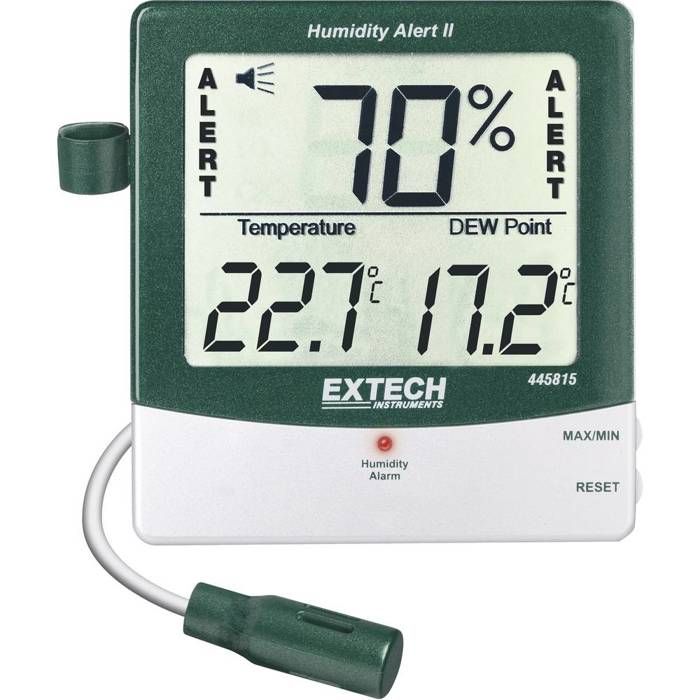 Thermomètre/hygromètre avec alarme