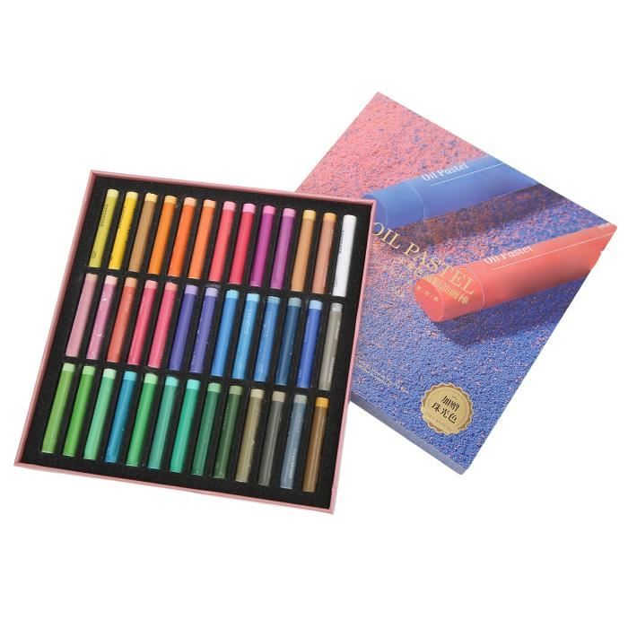 Fdit pastels à l'huile doux Ensemble de Pastel à l'huile 39 couleurs