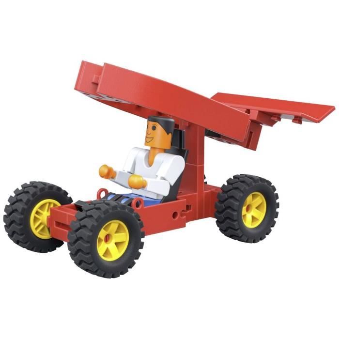 Kit à assembler - FISCHER TECHNIK - Engineer - 12 véhicules, avions et grues - A monter soi-même - Lego Technic