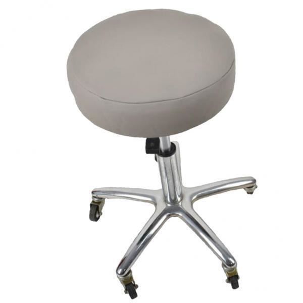 4 Coussins De Tabouret Bar Rond 35cm - Siège Confortable Avec Attaches Antidérapantes