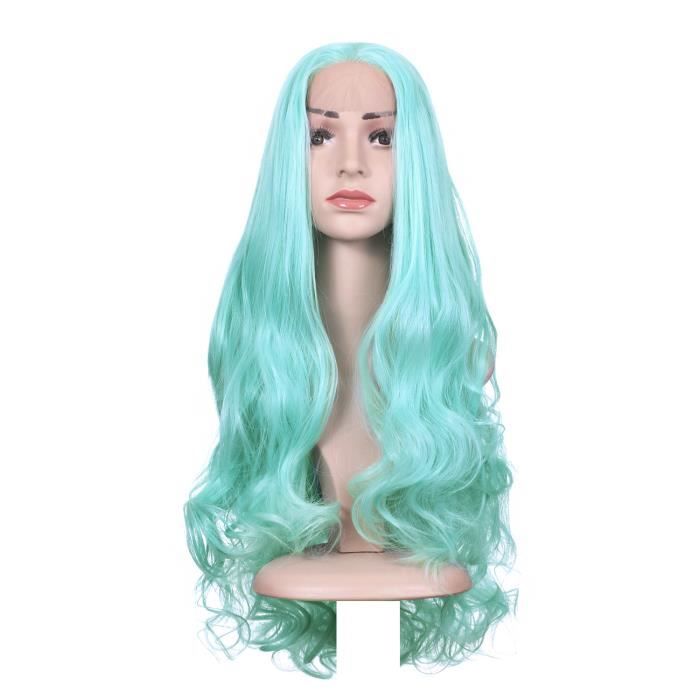 perruque turquoise