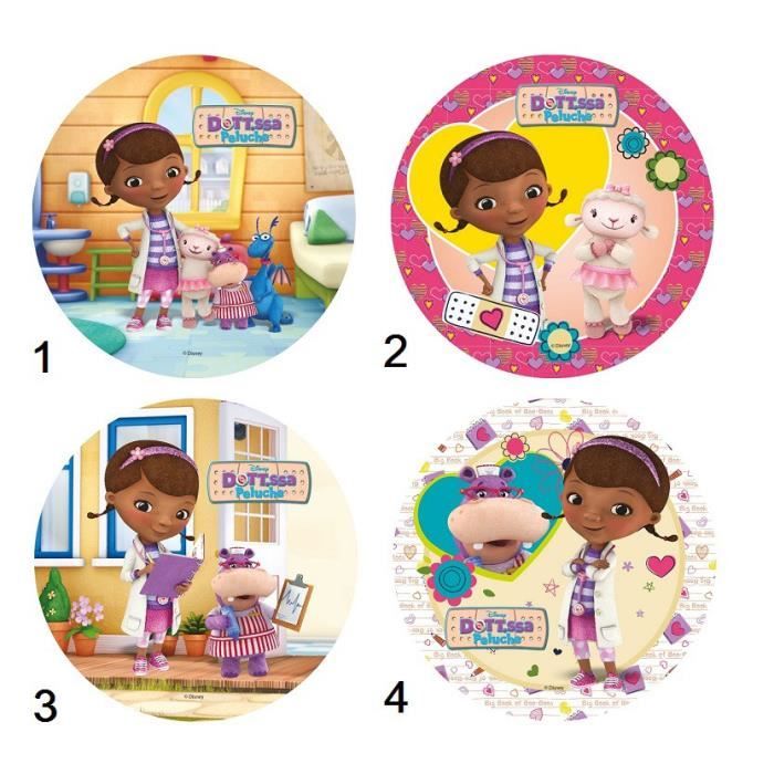 Disque Sucre Docteur La Peluche Mod Deco Gateau Enfant 21cm 669 1 Cdiscount Au Quotidien