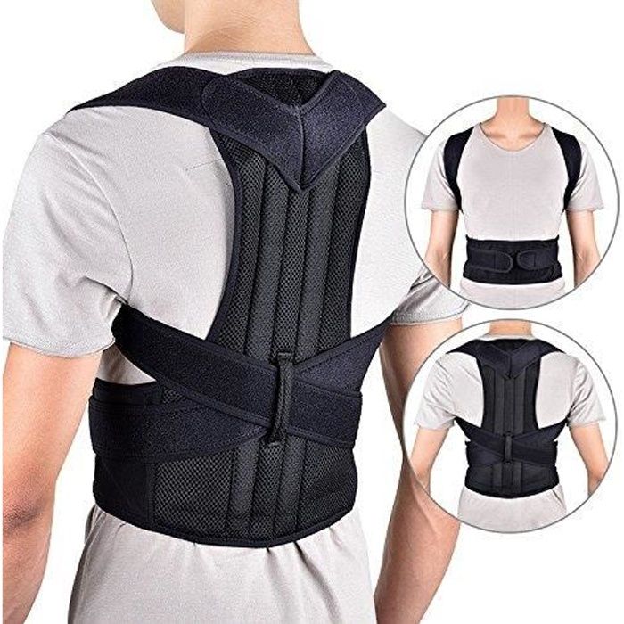 Ceinture De Posture Réglable Pour Le Dos - Correcteur De Posture Bureau, Neuf