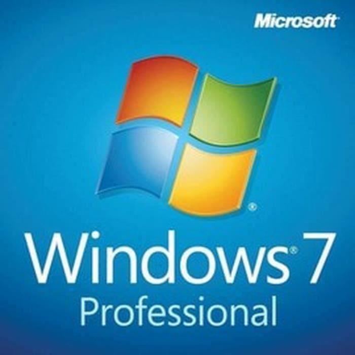 Win7 Pro licence Version complète Windows 7 Professionnel Pro 32-64-bit Clé de produit