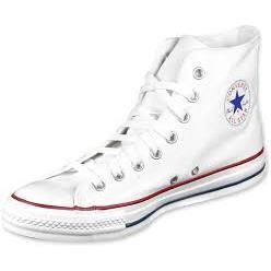 converses blanches hautes pas cher