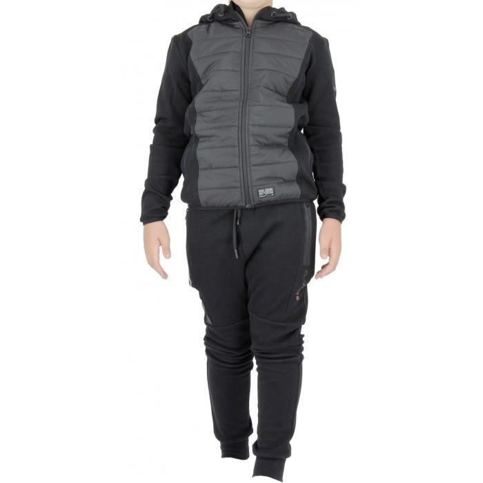 Ensemble de survêtement - Redskins - Active Tech Challenge - Homme - Noir - Manches longues - Respirant