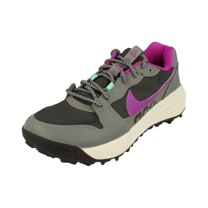 Nike Baskets Nike Acg Lowcate pour Hommes - Gris - Lacets - Dessus Synthétique