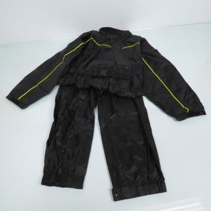 Ensemble Imperméable Moto Homme - Veste + Pantalon De Pluie Léger Réfléchissant Coupe-Vent - Protection Totale