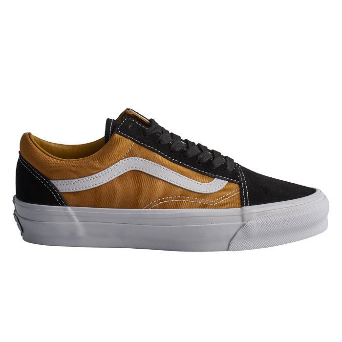Vans Baskets Old Skool 36 LX noires pour homme VN000CNGD3W1-Moutarde noire