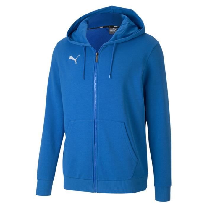 Sweatshirt Puma teamGOAL 23 Casuals Hooded - bleu électrique