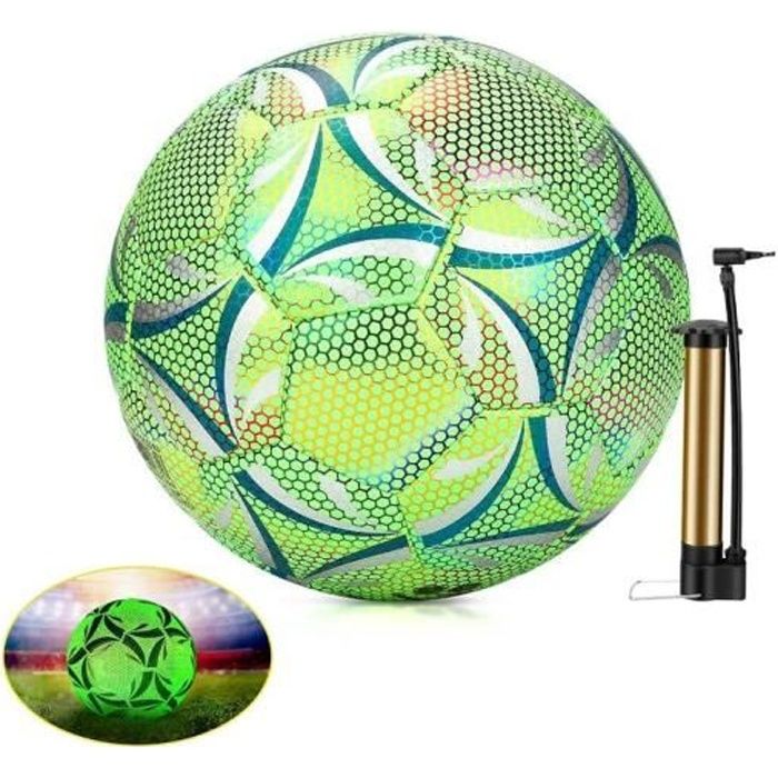 Ballon De Foot Réfléchissant Holographique – Lumineux Flash – Jouet Vintage