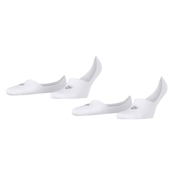 Protège Pieds Femme Burlington Everyday Invisible 2-Pack M IN Coton Unies Lot De Chaussettes Basses Femme