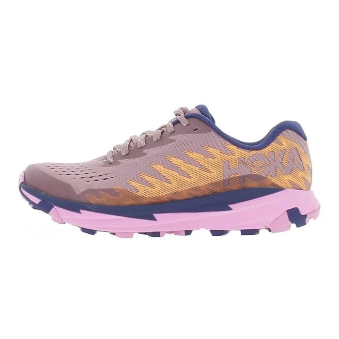 Chaussures running trail W torrent 3 - Hoka one one - Rose - Régulier - Running - Mixte