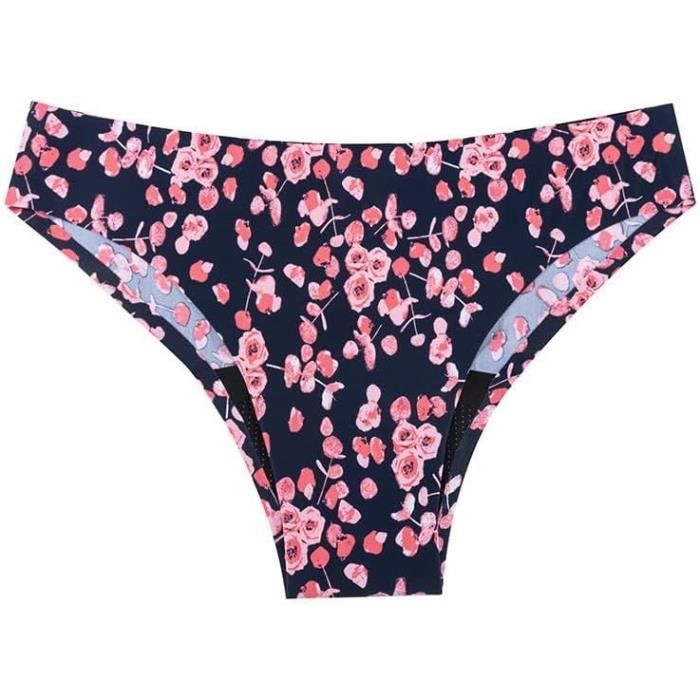 Culotte De Bain Menstruelle Taille Haute - Absorbante, Étanche, Pour Natation Pendant Les Règles - 2