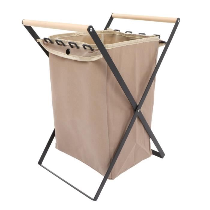 Panier a Linge Sac à Linge Pliable et Impermeable Sac de Rangement avec Poignée Corbeilles à